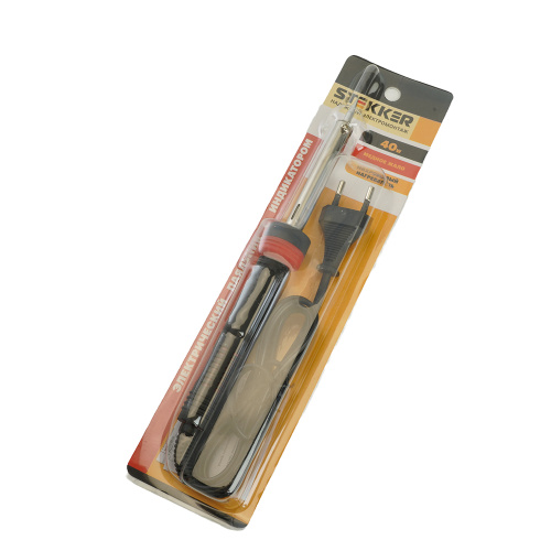 Паяльник с индикатором 40W, нихромовый нагреватель, долговечное жало, 230В фото 9 Паяльник с индикатором 40W, нихромовый нагреватель, долговечное жало, 230В фото 9