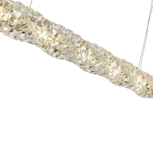 SL6010.203.30 Светильник подвесной ST-Luce Золотистый/Прозрачный LED 1*30W ESPIRA фото 3