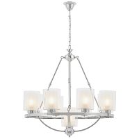 Подвесная люстра Lumina Deco Santini LDP 1220-9 CHR+WT