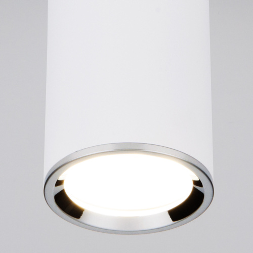 Накладной потолочный светодиодный светильник DLN101 GU10 WH белый фото 3