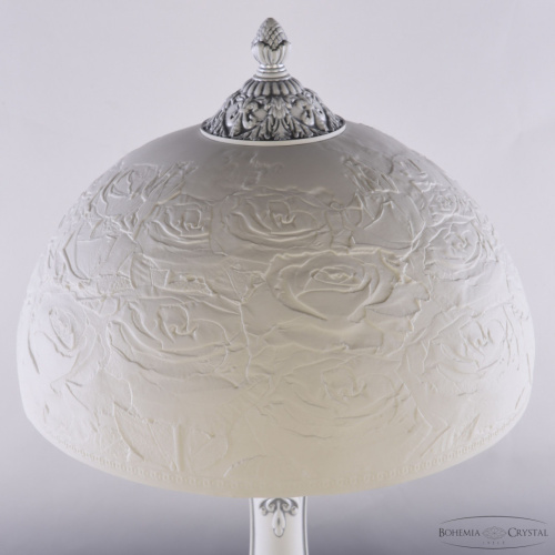 Настольная лампа с косятным фарфором AL78100L/30 WMN Rose Bohemia Ivele Crystal (Богемия Ивеле Кристалл) фото 2 Настольная лампа с косятным фарфором AL78100L/30 WMN Rose Bohemia Ivele Crystal (Богемия Ивеле Кристалл) фото 2