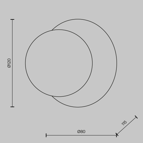 Настенный светильник (бра) Maytoni MOD331WL-L3BS3K фото 6 Настенный светильник (бра) Maytoni MOD331WL-L3BS3K фото 6