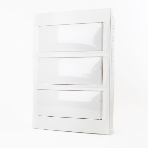 Бокс встраиваемый STEKKER EBX50-2/36-40 36 модулей, белый, пластик, серия ArcaClass