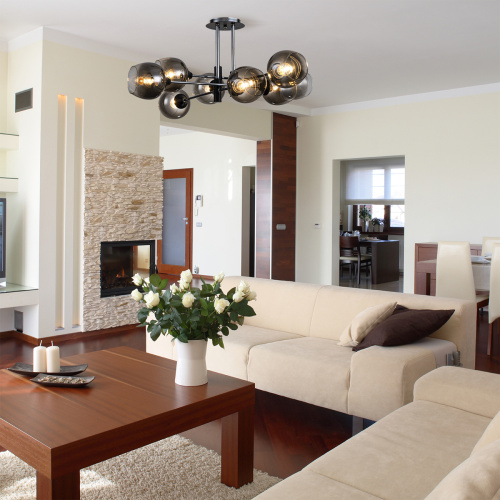 Светильник на штанге Escada 1138/8P E27*40W Chrome фото 6 Светильник на штанге Escada 1138/8P E27*40W Chrome фото 6