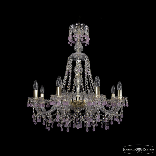 Люстра хрустальная 1410/8/240/XL-74 G V7010 Bohemia Ivele Crystal (Богемия Ивеле Кристалл)