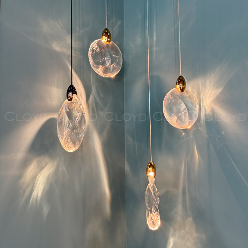 Подвесной светильник Cloyd GLOCK-C P2 / Ø20 см - золото (арт.11625) фото 2 Подвесной светильник Cloyd GLOCK-C P2 / Ø20 см - золото (арт.11625) фото 2