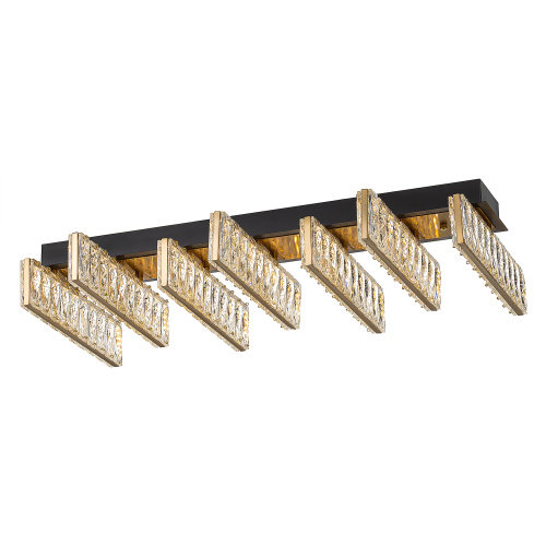 Citilux PALANT CL325272 LED Люстра хрустальная Чёрный+Бронза фото 2 Citilux PALANT CL325272 LED Люстра хрустальная Чёрный+Бронза фото 2