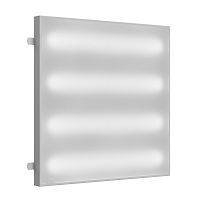 STP-G-1001-O-36-4K-40 Св-к ДВО ST Luce STANDART IP40 590*590*40мм 36Вт 4200лм 4000К опал (Грильято) Коммерческое освещение