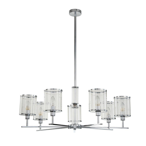 Подвесная люстра Indigo Dante 13022/7R Chrome V000412 фото 2 Подвесная люстра Indigo Dante 13022/7R Chrome V000412 фото 2