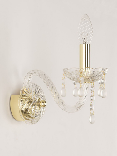 Бра хрустальные 112B/1/165 G V0300 Bohemia Ivele Crystal (Богемия Ивеле Кристалл) Бра хрустальные 112B/1/165 G V0300 Bohemia Ivele Crystal (Богемия Ивеле Кристалл)
