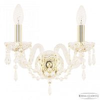 Бра хрустальные 104B/2/141 G Bohemia Ivele Crystal (Богемия Ивеле Кристалл)