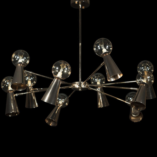 10046/10 Gold Люстра на штанге LOFT IT Halley фото 4