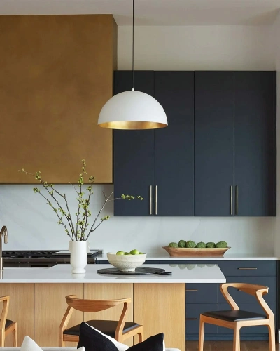 Белый подвесной светильник "Детройт"