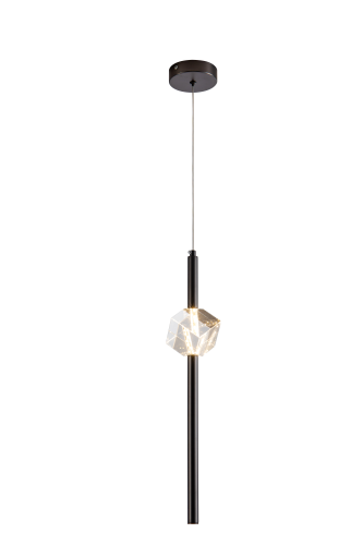 Светильник подвесной куб черный LED 6Вт D12см Zortes Brilly ZRS.30514.01 фото 5