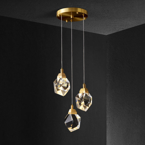 Подвесной светильник 9701P/3R brass фото 2