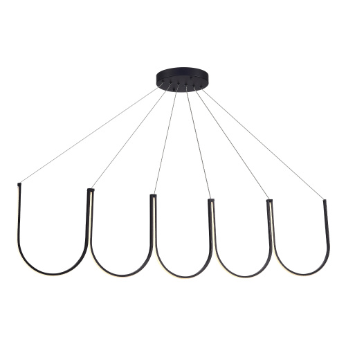 SL6202.413.01 Светильник подвесной ST-Luce Черный LED 1*68W 3000K HEIT фото 2