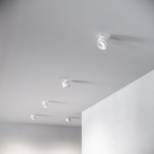 Встраиваемый поворотный светодиодный светильник 8W 4200K белый 25035/LED фото 5