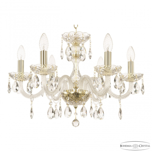 Люстра хрустальная 117/6/195 G Bohemia Ivele Crystal (Богемия Ивеле Кристалл) Люстра хрустальная 117/6/195 G Bohemia Ivele Crystal (Богемия Ивеле Кристалл)