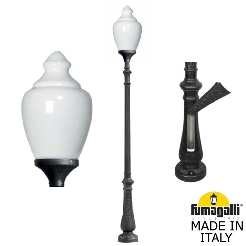 Fumagalli Парковый фонарь FUMAGALLI NEBO/CANA C50.202.000.AYE27 Fumagalli Парковый фонарь FUMAGALLI NEBO/CANA C50.202.000.AYE27
