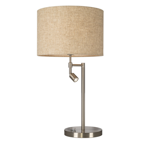 Citilux DUPLET CL801011 Настольная лампа с бежевым абажуром фото 4 Citilux DUPLET CL801011 Настольная лампа с бежевым абажуром фото 4