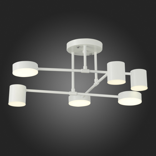 SLE201052-06 Светильник потолочный Белый/Белый LED 6*7W 4000K NOBEL фото 18