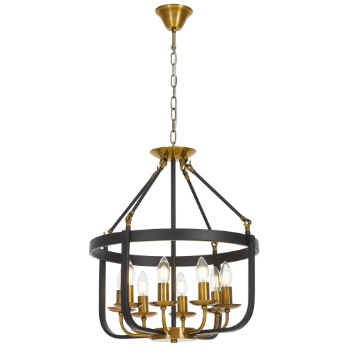 Подвесной светильник Lumina Deco Berling LDP 8024-8 BK+MD фото 6 Подвесной светильник Lumina Deco Berling LDP 8024-8 BK+MD фото 6