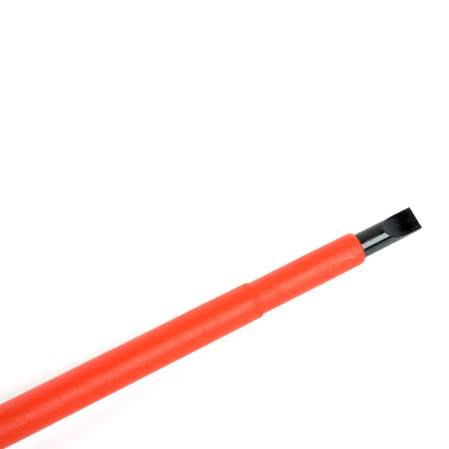 Отвертка шлицевая диэлектрическая STEKKER SL 4.0 х 100мм, SDE-SL40-100 фото 3