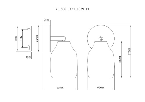 Спот Moderli V11839-1W Adalina фото 3 Спот Moderli V11839-1W Adalina фото 3