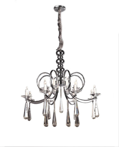 Хрустальная подвесная люстра Lumina Deco FOLLIO LDP 6078-16 Хрустальная подвесная люстра Lumina Deco FOLLIO LDP 6078-16