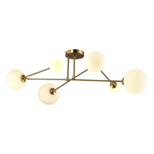 SLE2211-302-06 Светильник потолочный Латунь/Белый G9 LED 6*5W FANTINI фото 6