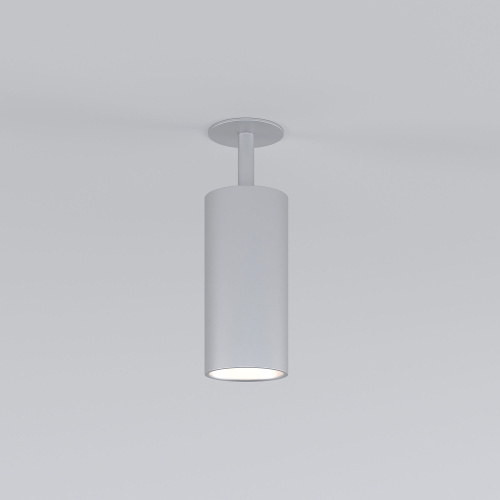 Встраиваемый светодиодный светильник Diffe серебряный 25066/LED фото 2 Встраиваемый светодиодный светильник Diffe серебряный 25066/LED фото 2