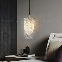 Подвесной светильник Cloyd WITTE P1 / Ø10 см - латунь (арт.11536)