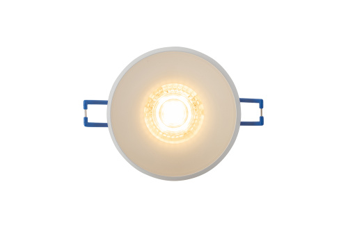 DK4031-WH Встраиваемый светильник, IP 20, 10 Вт, GU10, белый, алюминий/пластик фото 3 DK4031-WH Встраиваемый светильник, IP 20, 10 Вт, GU10, белый, алюминий/пластик фото 3