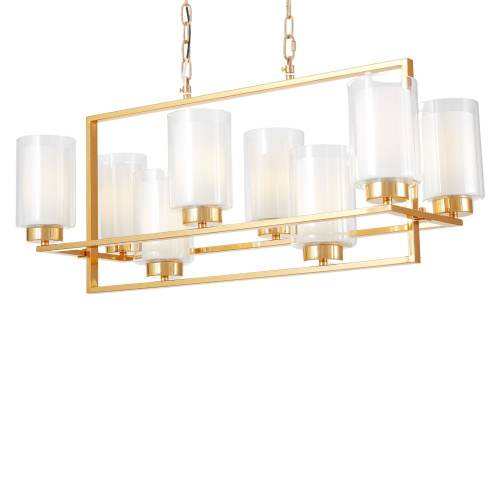 Подвесной светильник Lumina Deco Lino LDP 1239-8 F.GD фото 4