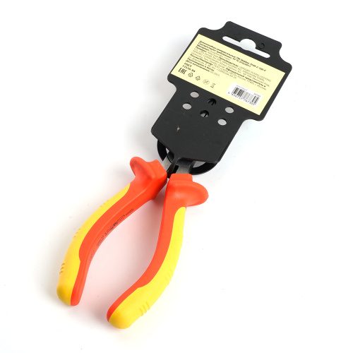 PLM-2-160-P Длинногубцы диэлектрические, 160мм, Cr-V, двухкомпонентная рукоятка фото 5