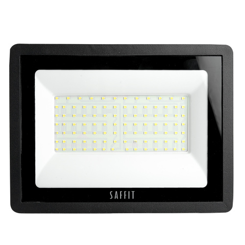 Светодиодный прожектор SAFFIT SFL90-100 IP65 100W 4000K черный фото 3