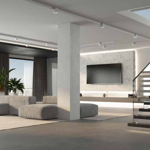 Трековый светильник 12W 4200K Solo белый Slim Magnetic 85055/01 фото 4