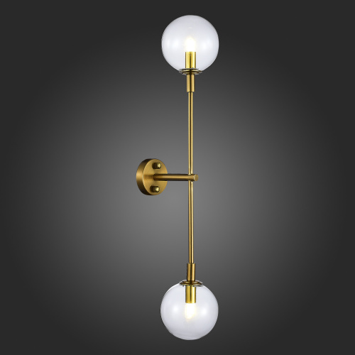 SL1506.201.02 Бра ST-Luce Золотистый/Прозрачный G9 2*5W 4000K CHIETI фото 4 SL1506.201.02 Бра ST-Luce Золотистый/Прозрачный G9 2*5W 4000K CHIETI фото 4