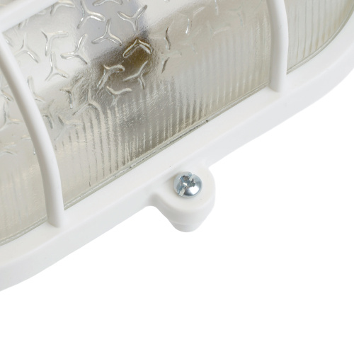 Светильник накладной с решеткой  IP54, 220V 60Вт Е27, НБП 01-60-002 фото 2