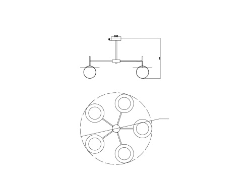 Подвесной светильник Freya FR5202PL-05BS фото 7