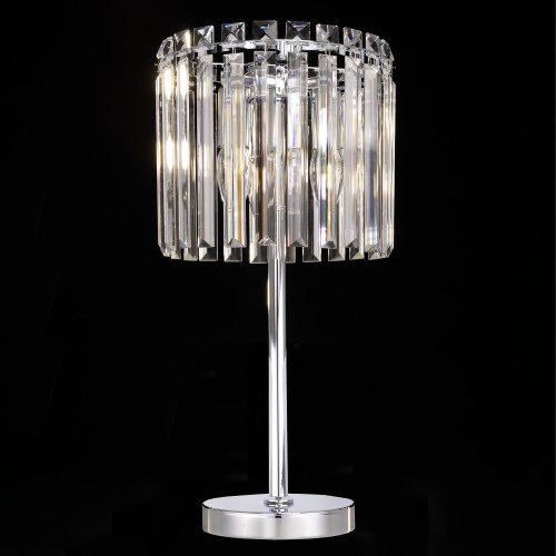 Citilux Джейн CL306831 Хрустальная настольная лампа Хром фото 2 Citilux Джейн CL306831 Хрустальная настольная лампа Хром фото 2