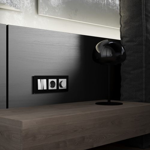 Выключатель трехклавишный (серебряный матовый) W1130065 фото 2 Выключатель трехклавишный (серебряный матовый) W1130065 фото 2