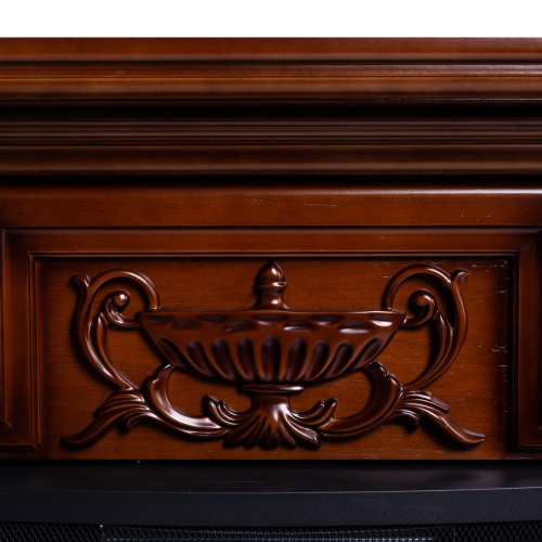 Каминокомплект LONDON/ЛОНДОН Светлый орех с очагом Электроочаг EPSILON/ЭПСИЛОН 33 фото 6