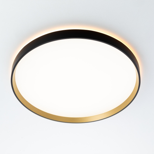 Citilux ETALON CL750401R LED RGB Светильник с пультом Чёрный+Золото фото 2 Citilux ETALON CL750401R LED RGB Светильник с пультом Чёрный+Золото фото 2
