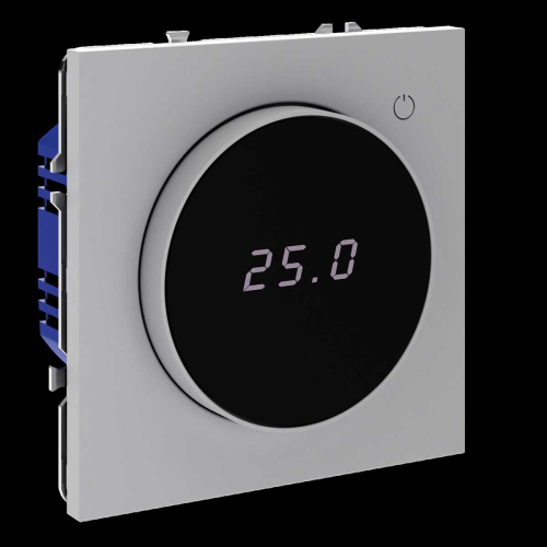 Терморегулятор электронный S70 с индикацией и датчиком, для теплого пола, (серый) Voltum VLS070116 фото 7