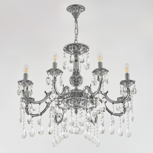 Люстра с хрустальными подвесками AL78101/8/250 A NB Bohemia Ivele Crystal (Богемия Ивеле Кристалл) фото 5 Люстра с хрустальными подвесками AL78101/8/250 A NB Bohemia Ivele Crystal (Богемия Ивеле Кристалл) фото 5