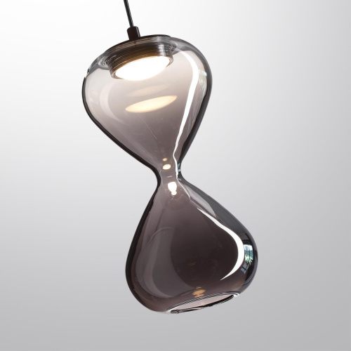 5092/4L PENDANT ODL25 357 черный/прозрачн/дымчатый градиент/металл/стекло Подвес LED 4W 4000K 388Лм GLESSI фото 6
