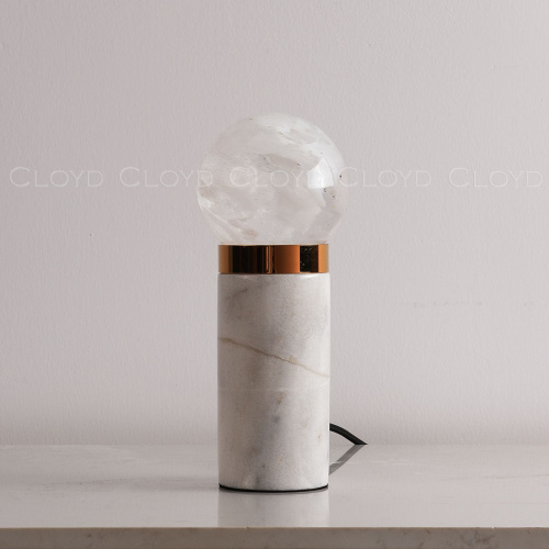 Настольная лампа Cloyd NIXUS-F T1 / выс. 26 см - кварц - золото (арт.30244) фото 3 Настольная лампа Cloyd NIXUS-F T1 / выс. 26 см - кварц - золото (арт.30244) фото 3