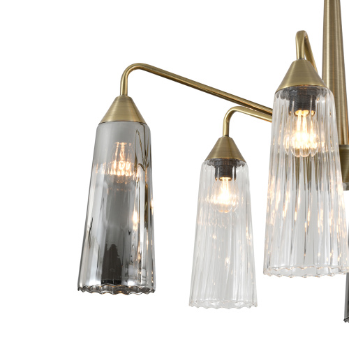 Светильник на штанге 13028/6R Brass фото 3