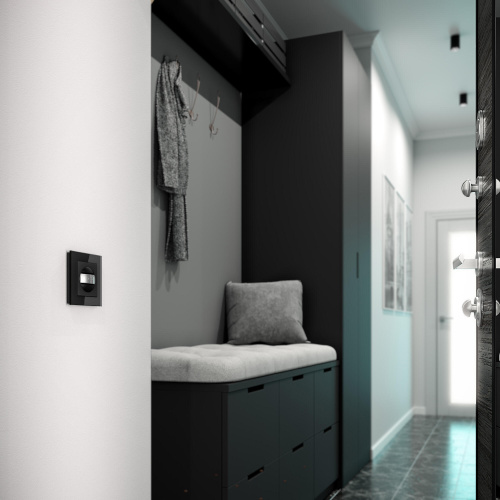 Датчик движения (черный матовый) W1155108 фото 3 Датчик движения (черный матовый) W1155108 фото 3